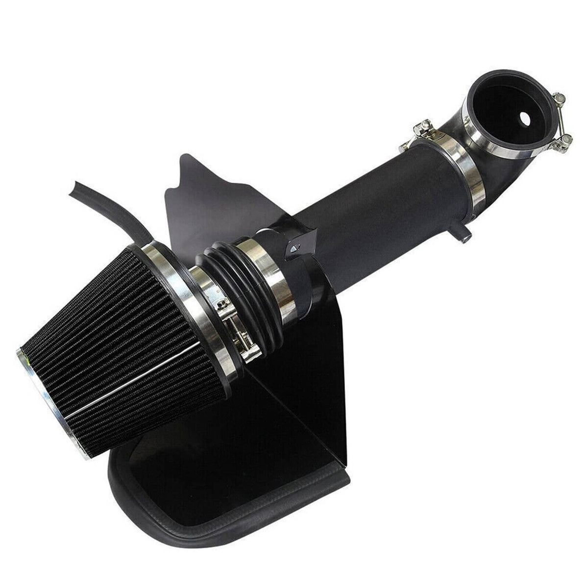 Solidspare 4" Cold Air Intake Kit w/ Heat Shield for 05-10 Dodge Chrysler HEMI 5.7L 6.1L V8