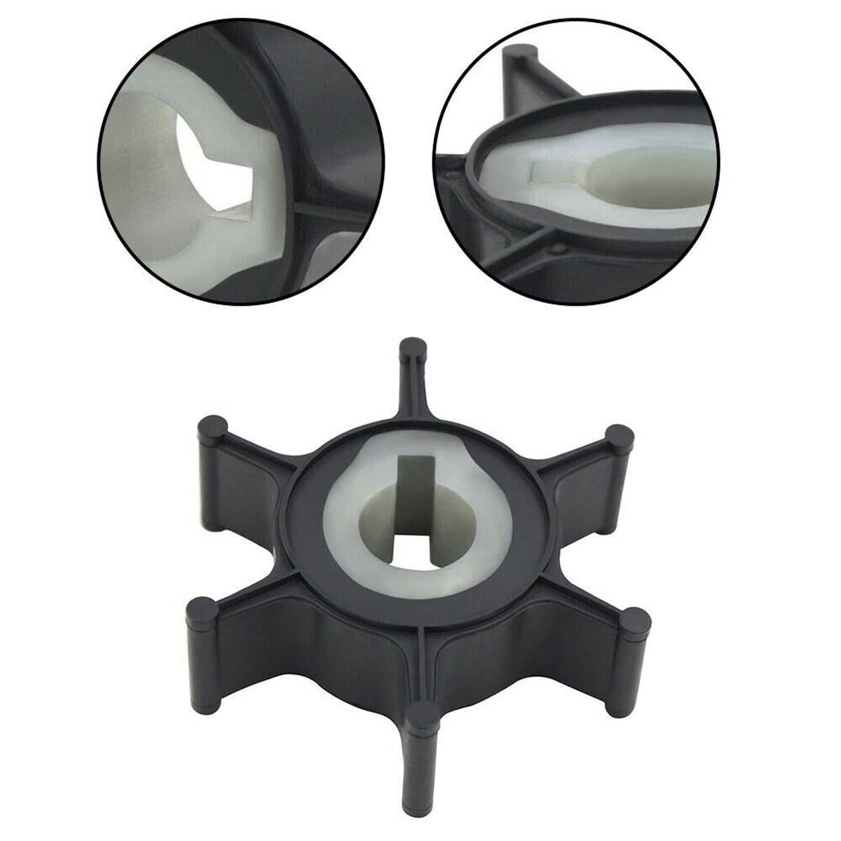 Solid Spare New BRP Johnson Evinrude Outboard Impeller Replace 382221 0382221 766433 0766433