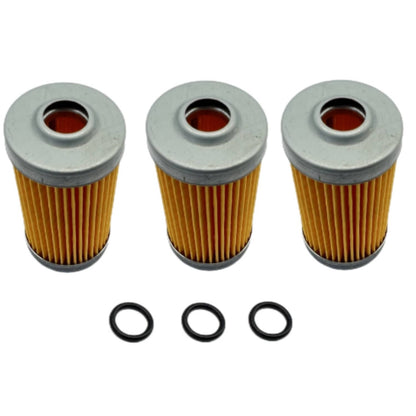 Solid Spare 3 Fuel Filters Fits Yanmar 3TN82E 3TN82TE 3TN84E 3TNE84-G1A 3TNE84-G2A 3TNE84-SA