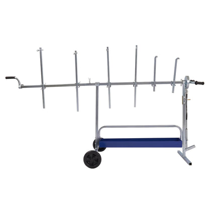 Solid Spare Painting Repair Rack 360° Rotating Paint Stand For Auto Body Door Bumper Hood