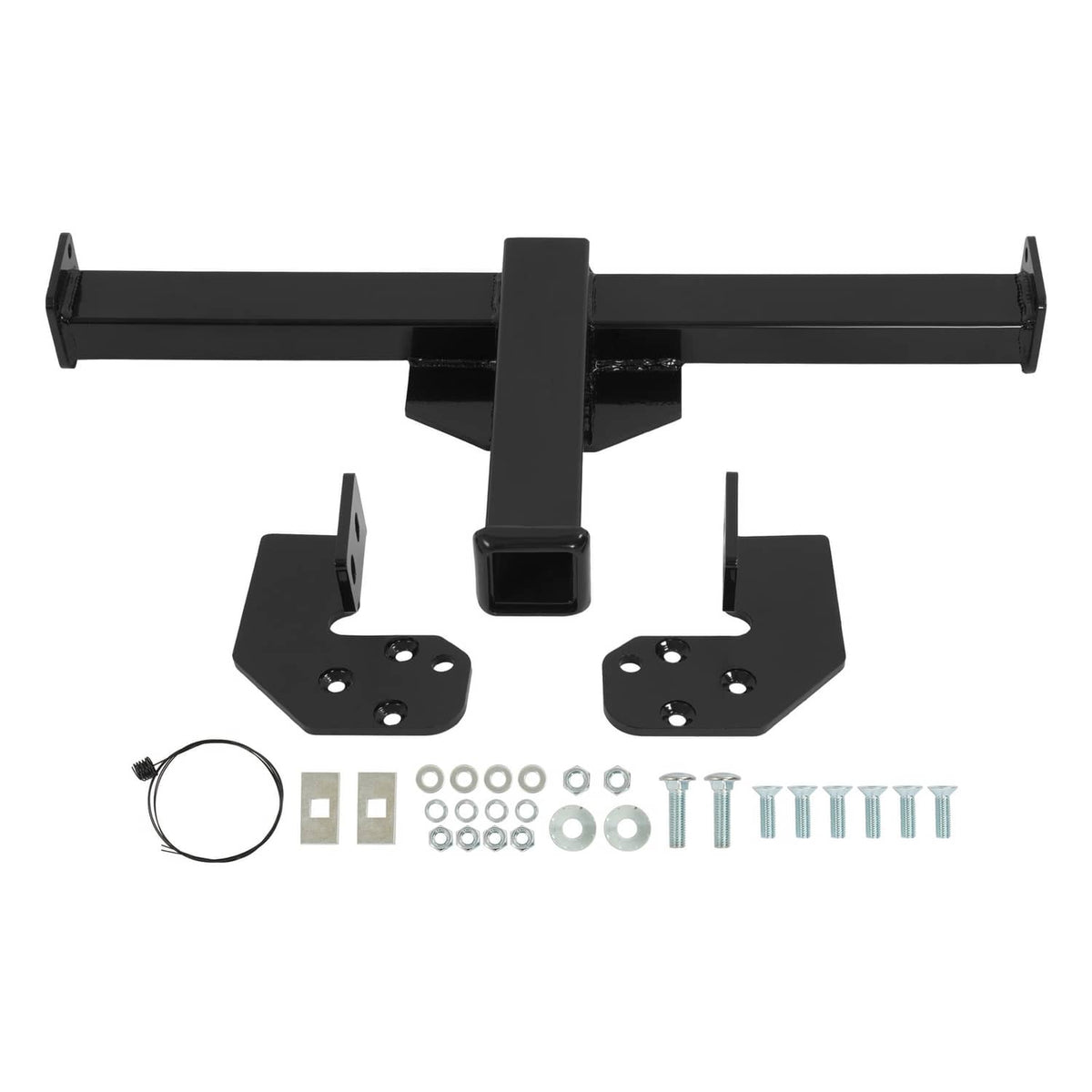Solid Spare Front Trailer Hitch Chevy Silverado GMC Sierra 2500 3500 HD 11-2019 2'' Receiver