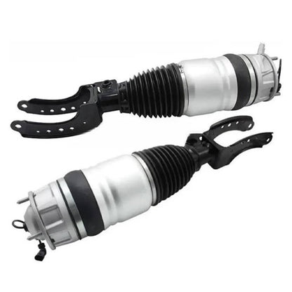 Solidspare 2xFront Left Right Air Suspension Shock Struts For 2011-2018 Porsche Cayenne 92A