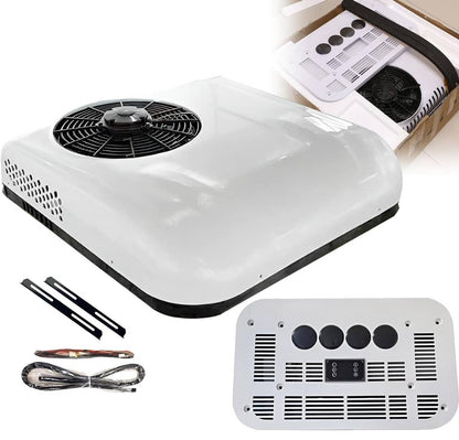 Solidspare 10000 BTU 12V RV Rooftop Air Conditioner A/C Unit Cooling For Trailer Motorhome