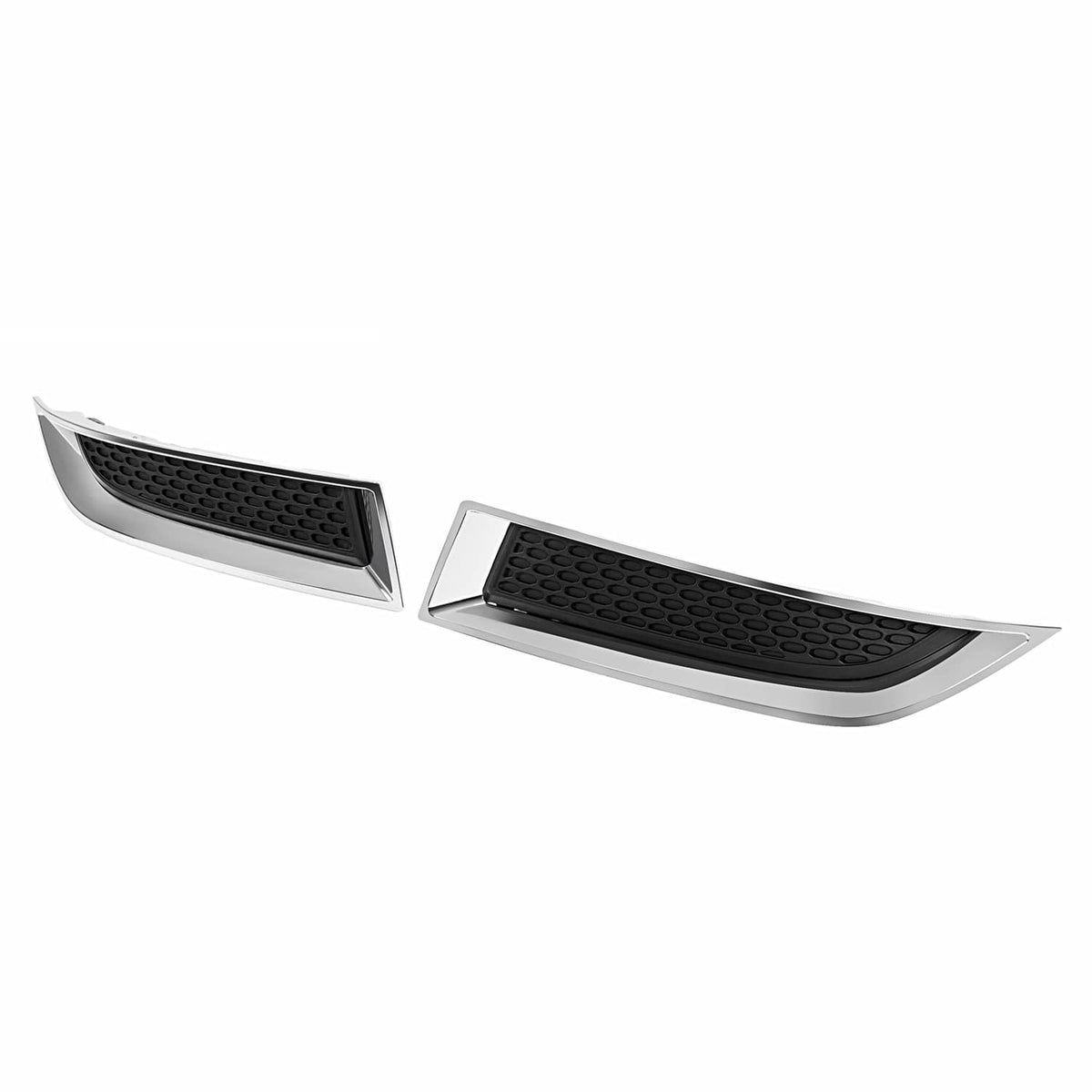 Solid Spare Headlight Cover Trim Set For 2013-2017 GMC Acadia Molding #20982400 20982401