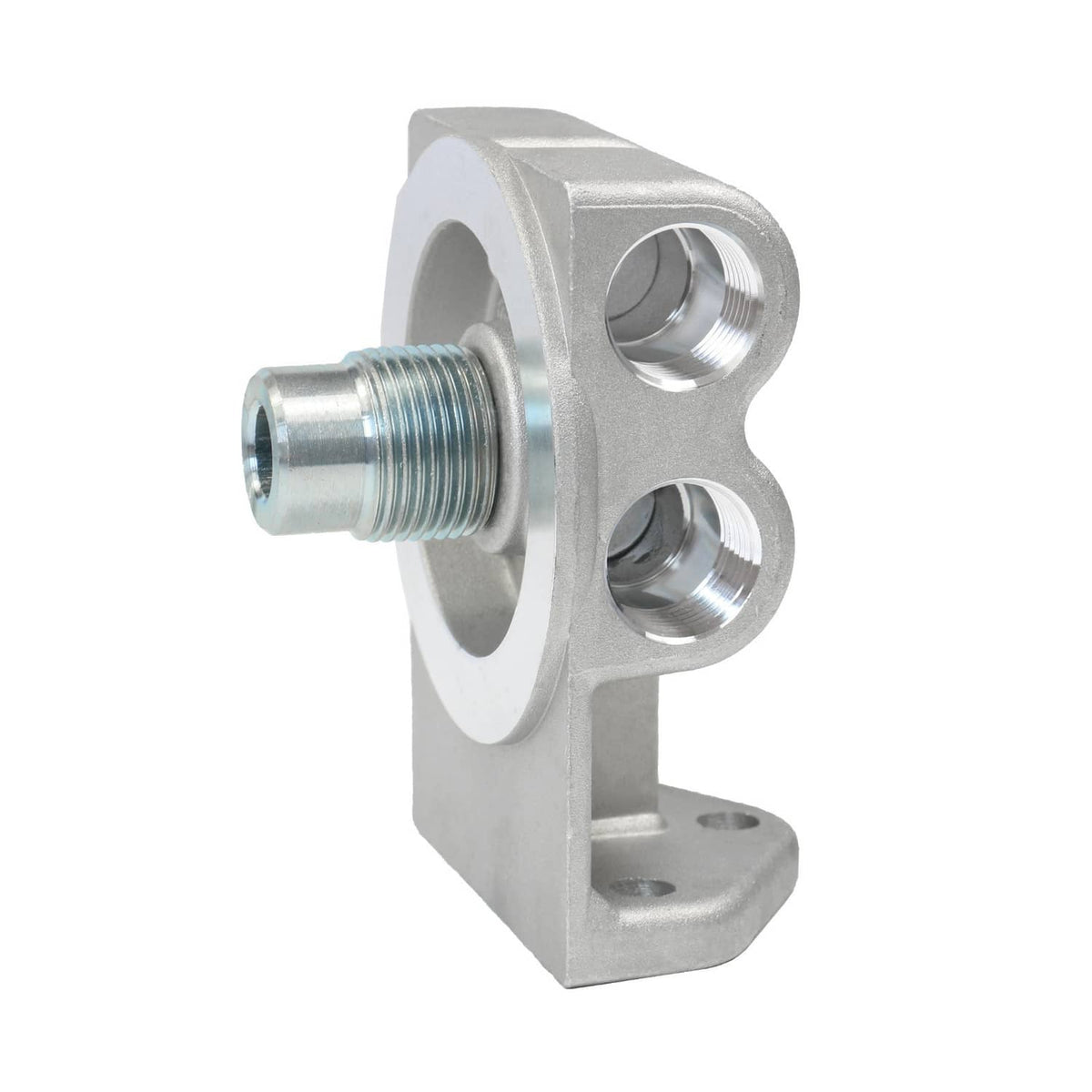 Solidspare Diesel Fuel Filter W/ Remote Mount Base 1/2" NPT For CAT 1R-0749,1R-0750 Filters
