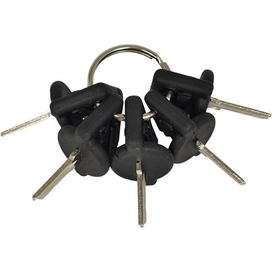 Solid Spare 5X Ignition Key for Crown Forklift