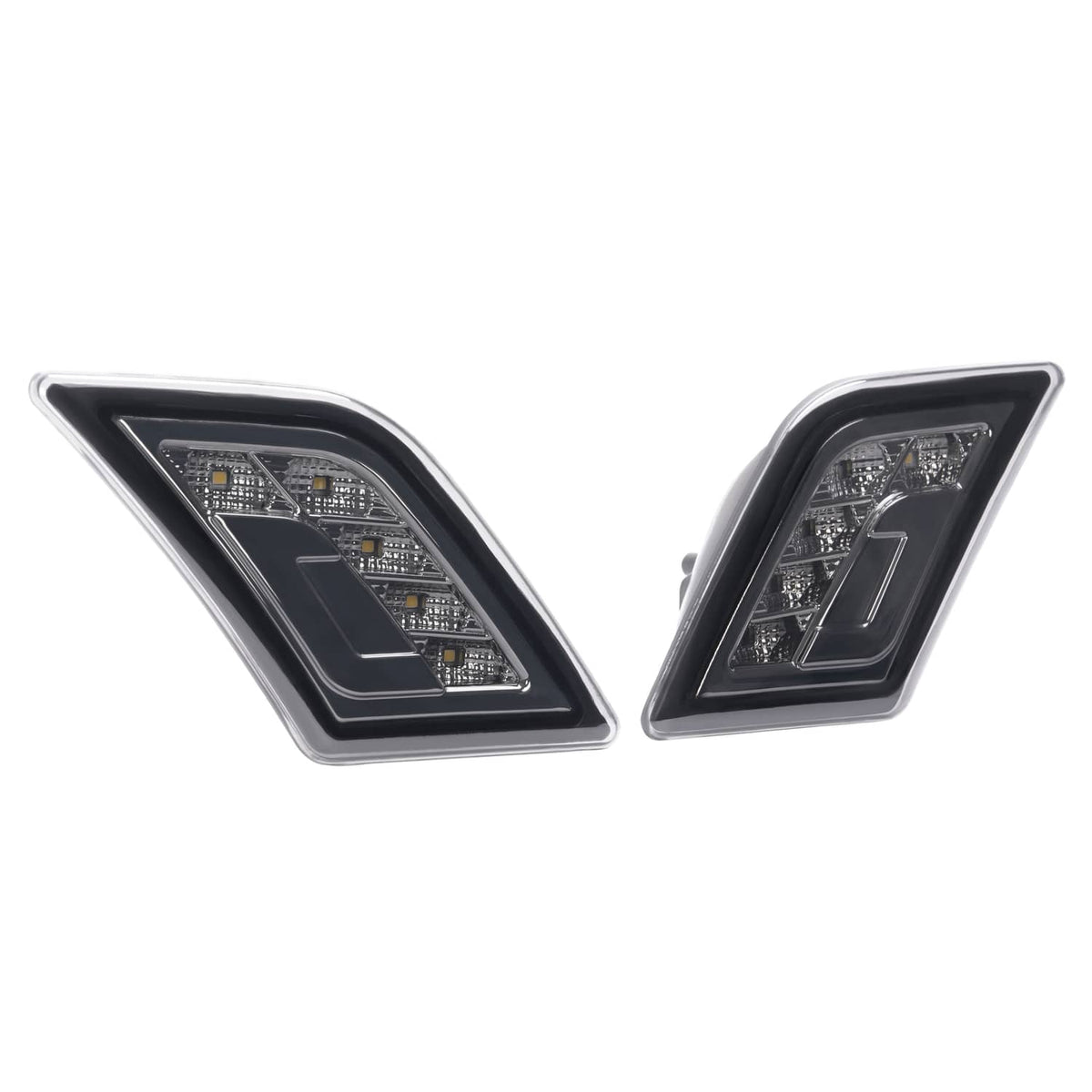Solid Spare LED Smoke Side Marker Corner Lights For Mercedes-Benz C300/C350/C63 AMG 08-11