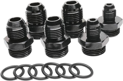 Solidspare High Flow 100 Micron Inline Fuel Filter Cleanable AN6 AN8 AN10 Adapter Fitting