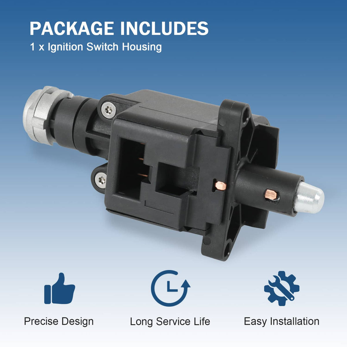 Solidspare For 2006-2013 Harley Cruiser Ignition Switch Housing Street Electra Road Glide