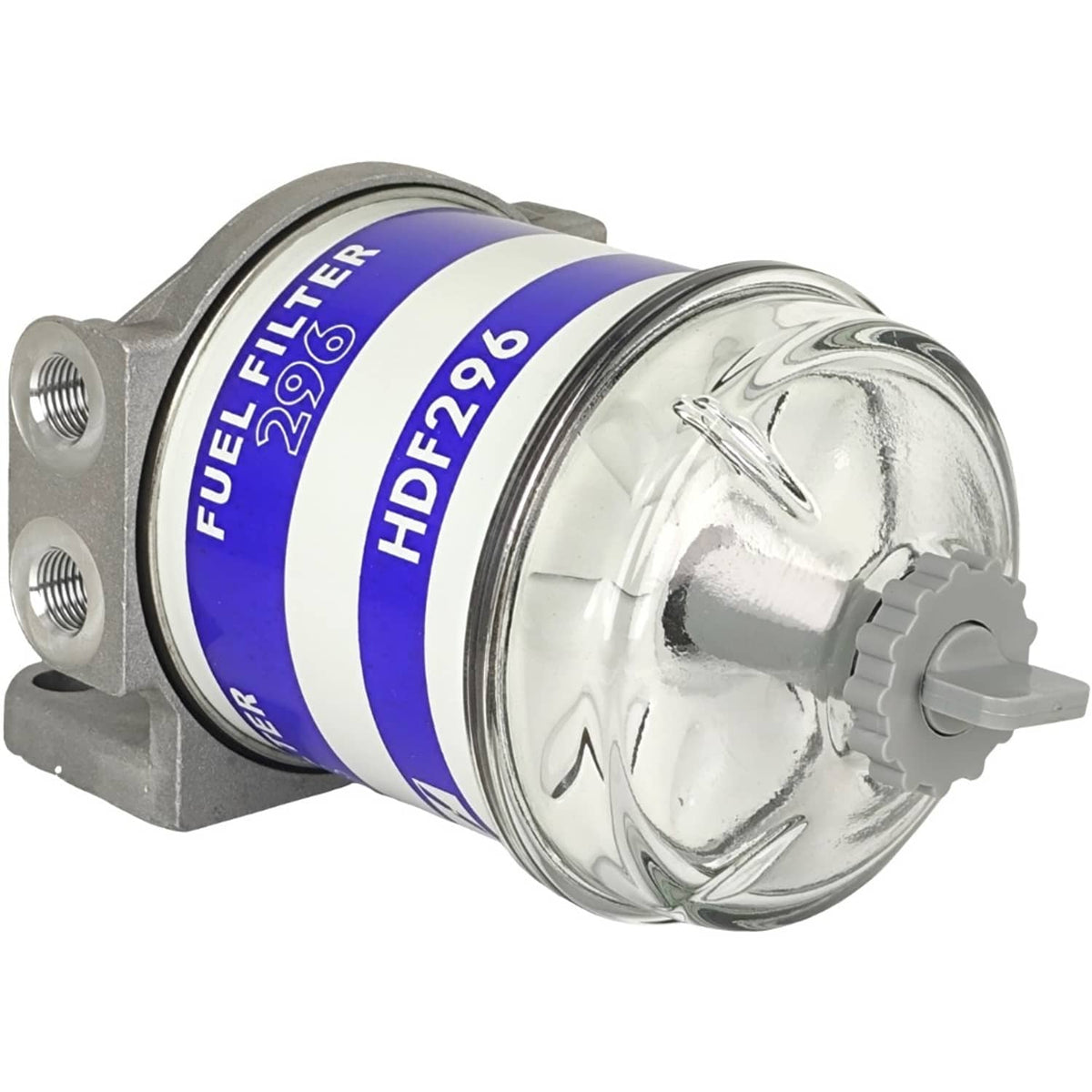 Solid Spare Fuel Filter with Plastic Bowl Replaces CAV 7111-353AZ Element 7111-296