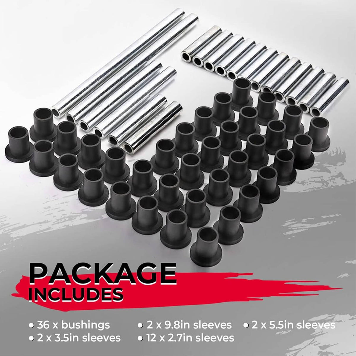 Solidspare Complete A-Arm Bushing Kit Fit For Polaris Ranger XP 900 / Crew 5439874 5138791
