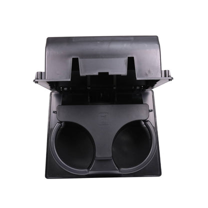 Solidspare BLACK Front Dual Cup Holder For 2008-2016 Ford F250 F350 F450 F550 8C3Z2513562AF