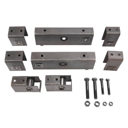Solidspare Trailer Hanger Kit Slipper Spring 10000 lbs Tandem Axle Hanger Kit For Trailer