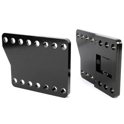 Solidspare Universal Black Steel Snowplow part Mount Drop Brackets Lift Extension Kit