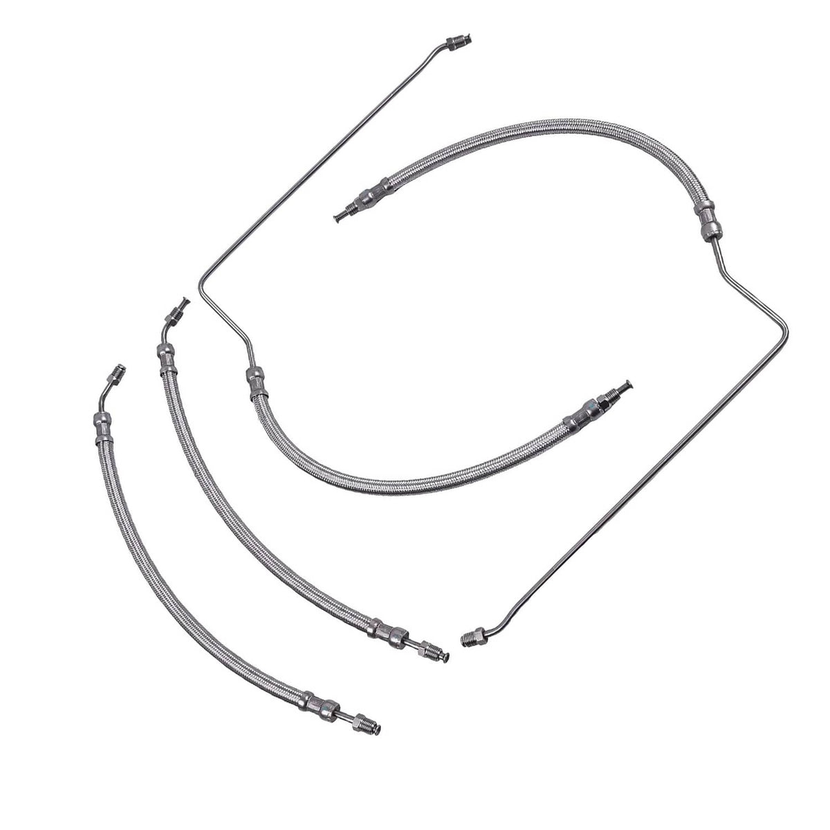 Solid Spare Mercruiser Alpha One Gen Two 1 2 I II Trim Tilt hydraulic Ram Cylinder hose kit