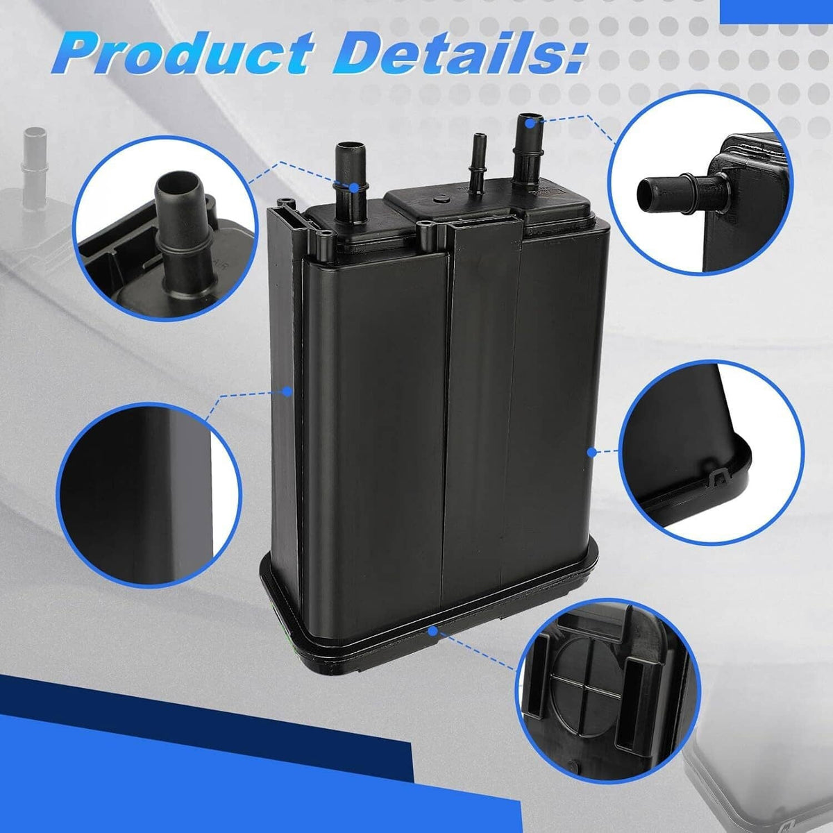 Solidspare New Fuel Vapor Charcoal Canister for Buick GMC Chevrolet Blazer 17113682 911-267