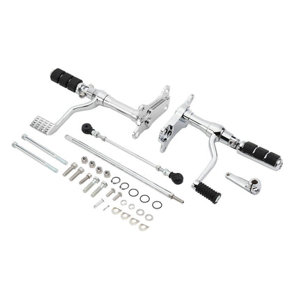 Solidspare Forward Controls Kit Pegs Levers Linkages For Harley 1991-03 Sportster 883 1200