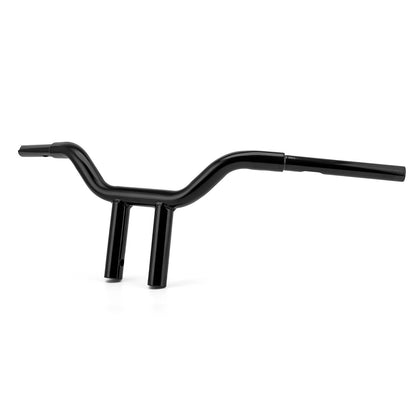Solidspare 10" Rise MX T Bars Handlebar For Harley Softail Dyna Sportster Touring Road King