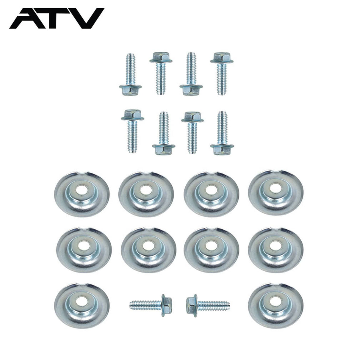 Solidspare For All Polaris General Ranger RS1 RZR 20 Pcs UTV Skid Plate Washer Bolt