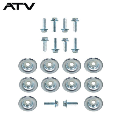 Solidspare For All Polaris General Ranger RS1 RZR 20 Pcs UTV Skid Plate Washer Bolt