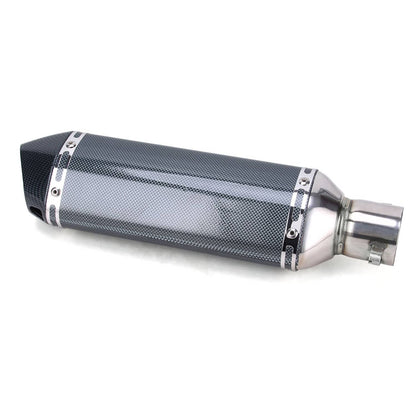 Solidspare 38mm-51mm Motorcycle Universal ATV Exhaust Muffler Tail Pipe &DB Killer Silencer