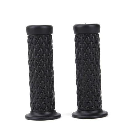 Solidspare For YAMAHA HONDA KAWASAKI Motorcycle 7/8" Hand Grips Handle Bar Rubber Universal