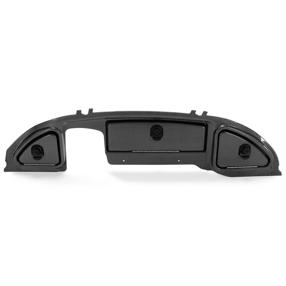 Solidspare Golf Cart Dash Carbon Fiber Look Locking Door For Club Car Precedent 2008.5-Up