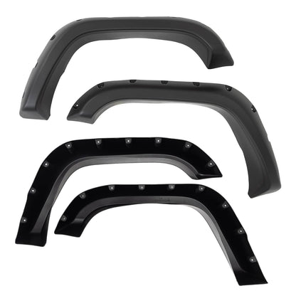 Solidspare Front & Rear Fender Flares For Jeep Cherokee XJ(4DR) Sport Utility 1984-2001