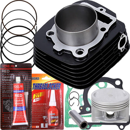 Solidspare For Yamaha Warrior 350 Top End Rebuild Kit Piston Cylinder Gaskets US Stock 83mm