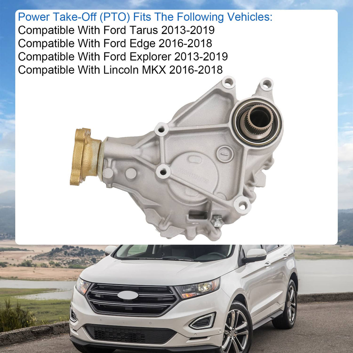 Solidspare NEW Transfer Case For Ford Explorer 3.5L 2016-2019 DG1Z7251F DG1Z7251D B601323