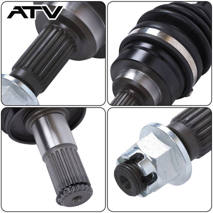 Solidspare Front Left Right CV Axles Drive Shaft For Honda Foreman 500 05-13 44350-HN8-A41