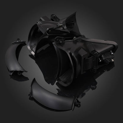 Solidspare Pair Fairing Air Duct For Harley Touring CVO Road Glide FLTRXSE 2018-2022 Black