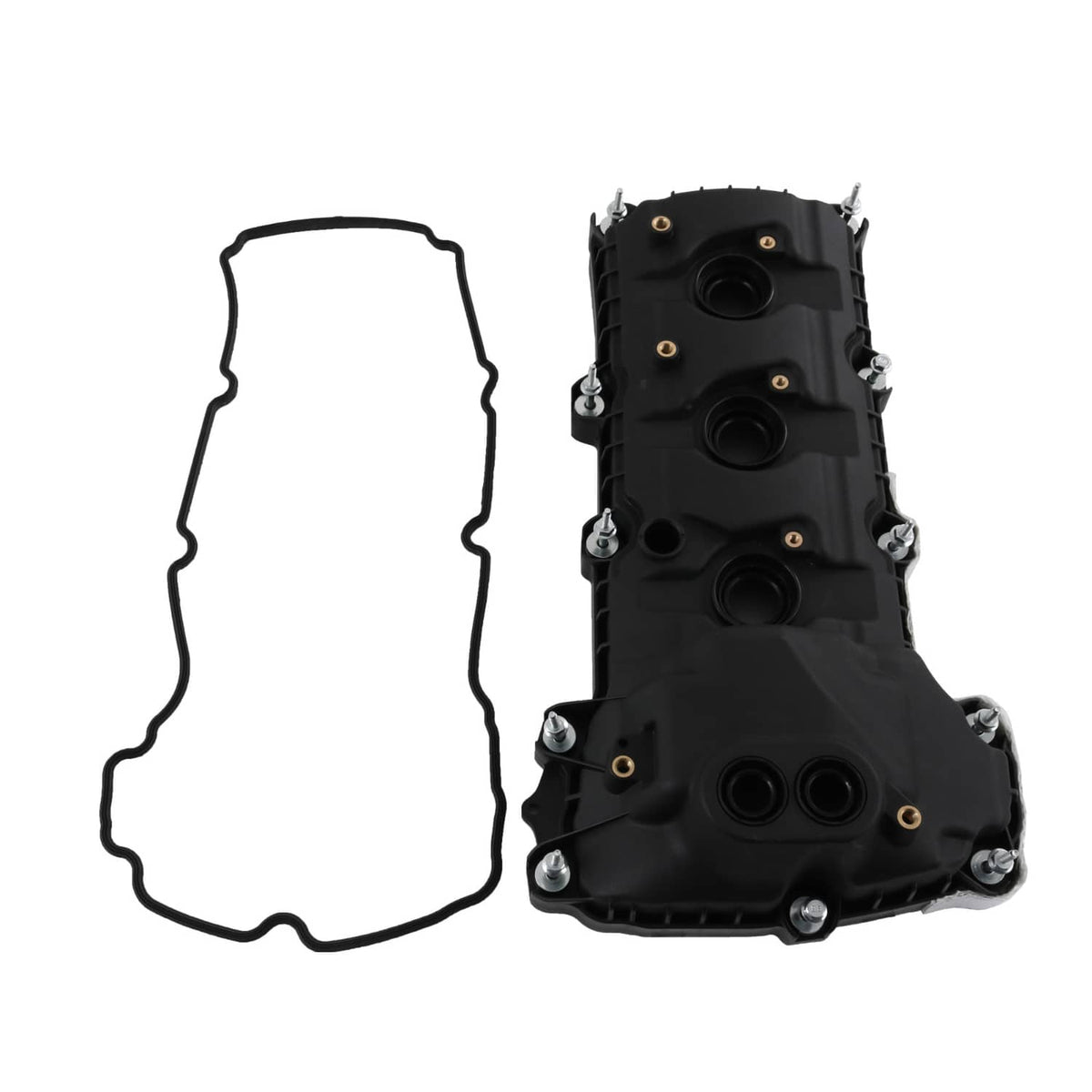 Solidspare 2x Left & Right Engine Valve Cover For Ford F-150 Explorer Taurus DOHC 3.5L 3.7L