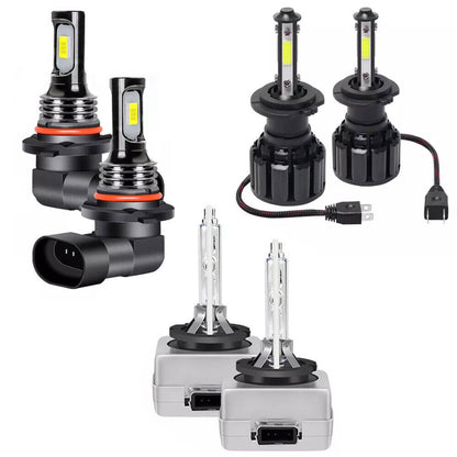 Solidspare For Cadillac Escalade 2007-2008 COMBO LED/HID Headlight hi/lo+Fog Light 6 Bulbs