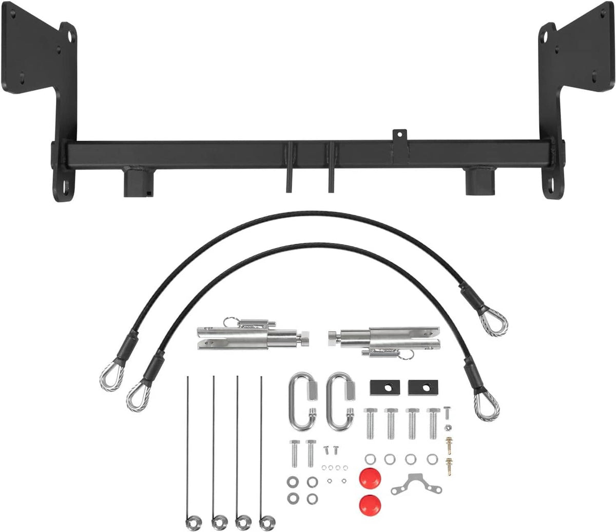 Solid Spare For Jeep Wrangler JLU JL 18-24 Blue OX BX1139 Tow Bar Base Plate Tow Bar Bracket