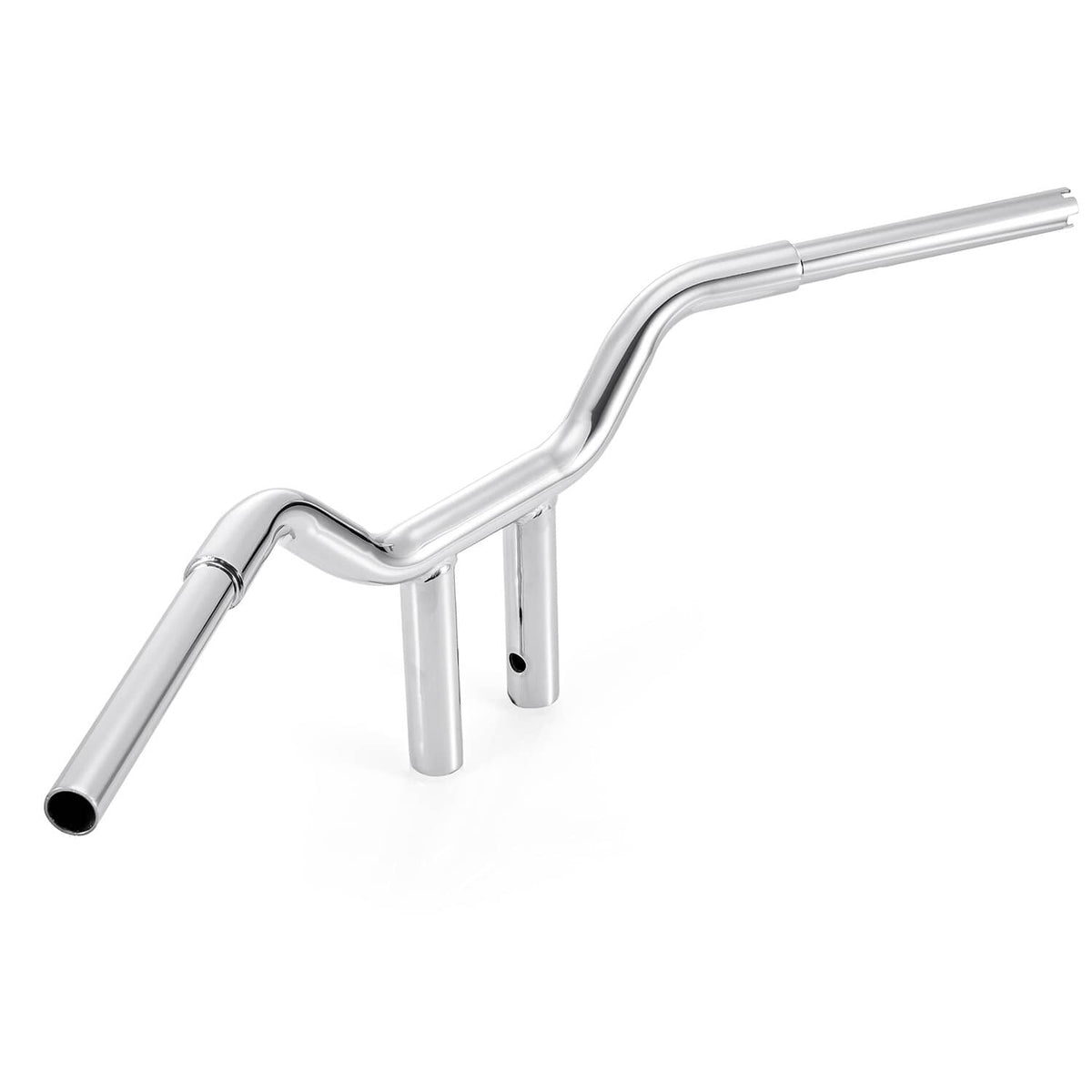 Solidspare 10" MX-T Bars Handlebar Chrome For Harley Softail FLS Sportster Dyna Low Rider