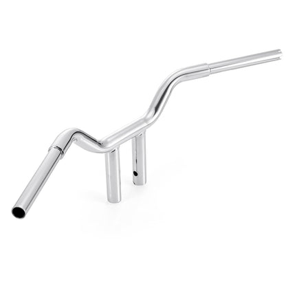 Solidspare 10" MX-T Bars Handlebar Chrome For Harley Softail FLS Sportster Dyna Low Rider