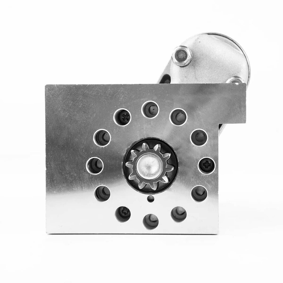 Solidspare Starter Motor for Chevy SBC BBC GM Super Mini High Torque 1.4KW CW 12V 10 Teeth