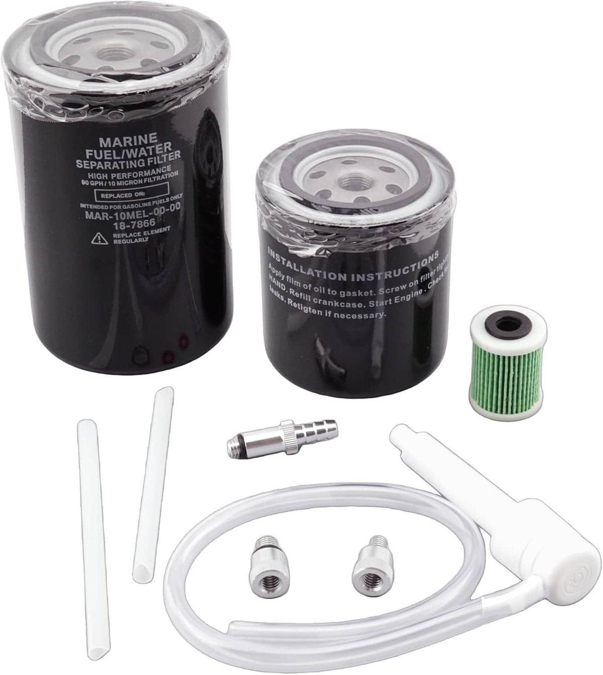 Solid Spare N26-13440 Oil filter & 6P3-24563 Fuel filter Kit Yamaha 200 225 250 300 350 HP
