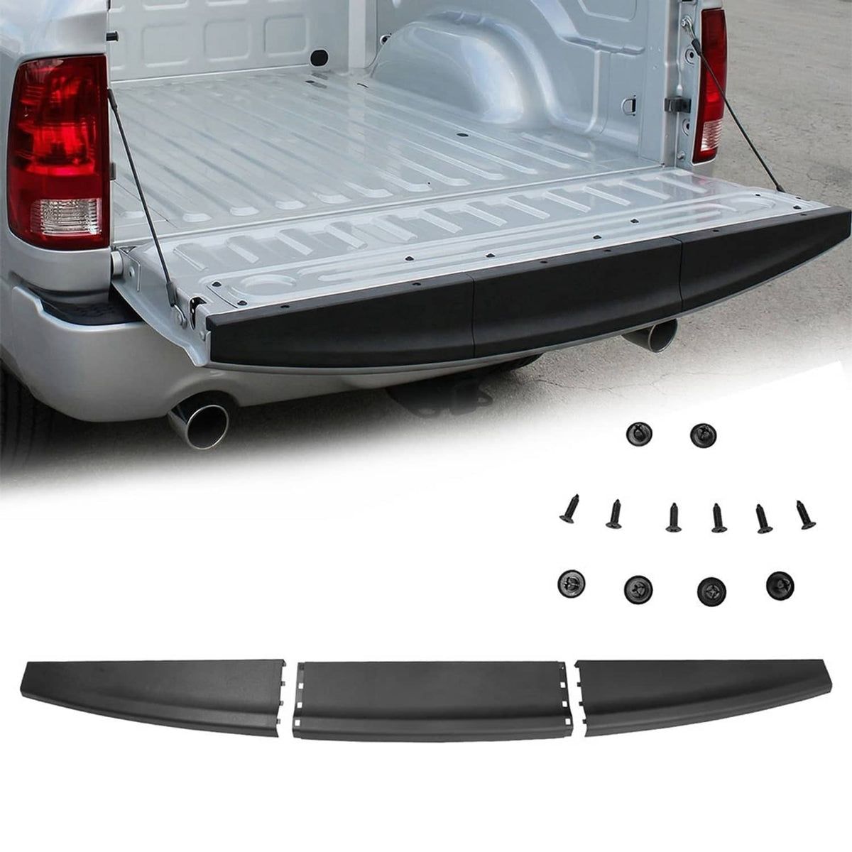 Solidspare Tailgate Molding Spoiler For Dodge Ram 1500 2009-2018 & 2500 3500 2010-2018