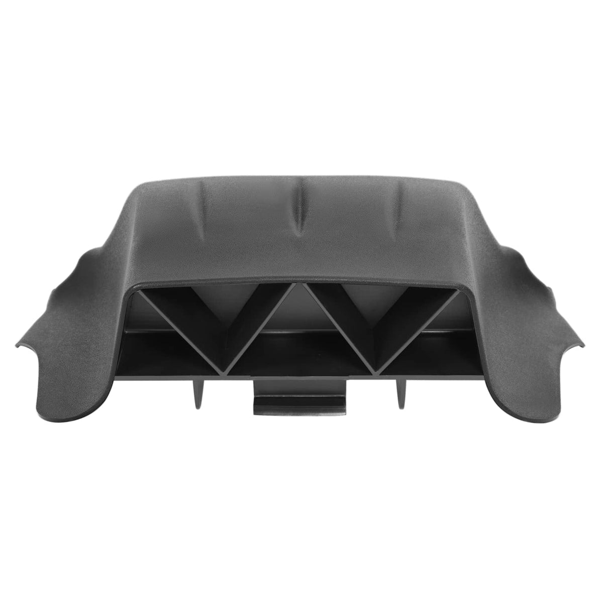 Solidspare Black Plastic Front Bumper Cover For 2008-2015 EZGO RXV Golf Carts #605935
