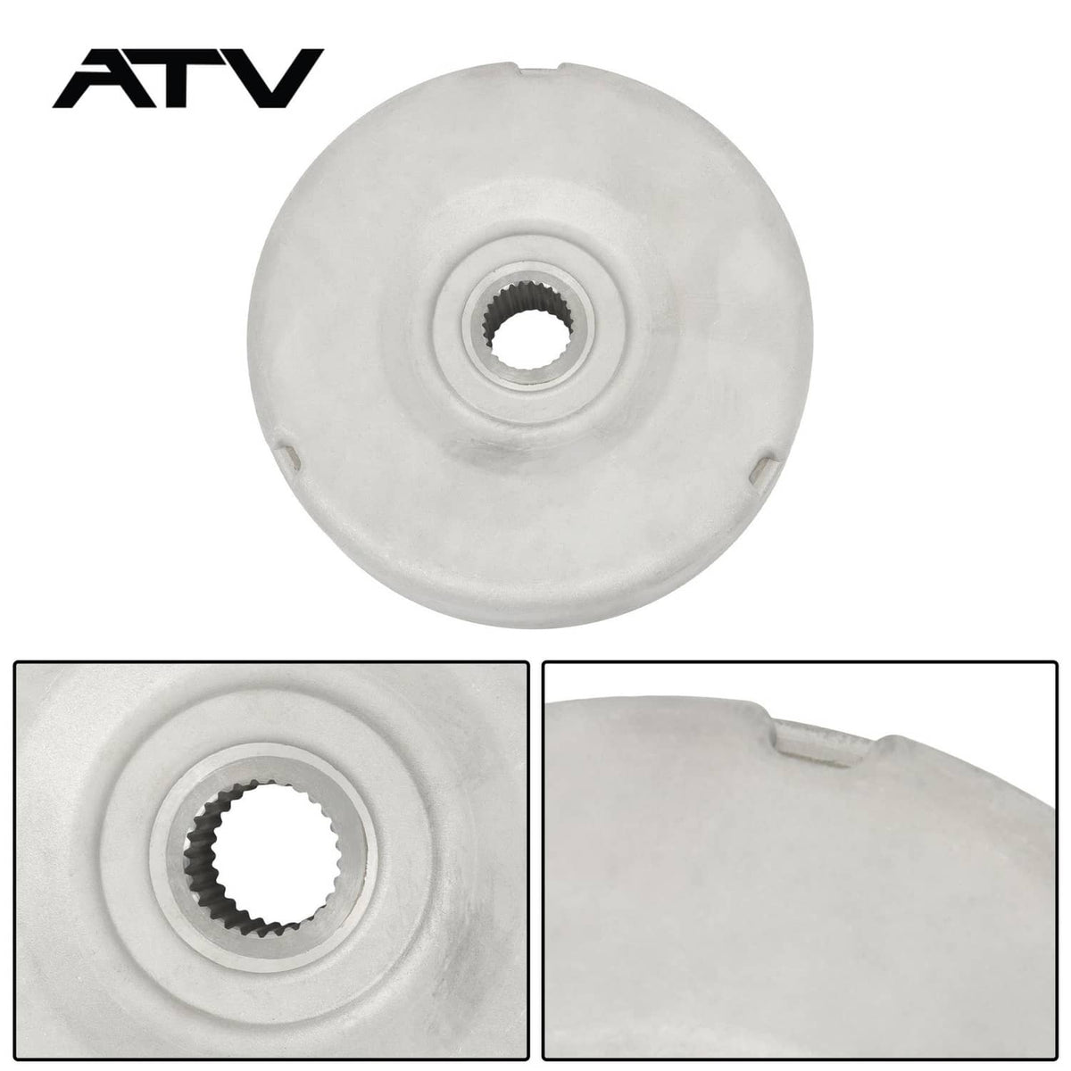 Solidspare Rear Brake Drum Hub for Honda Rancher 350 400 TRX350 TRX400 2x4 4x4 2000-2007