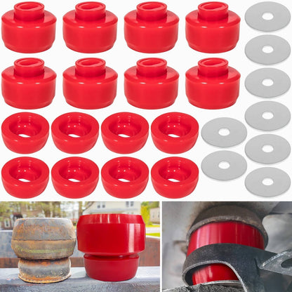 Solidspare NEW Silicone Body Cab Mount Bushing 7-141 for Chevy Silverado & Sierra 1999-2014