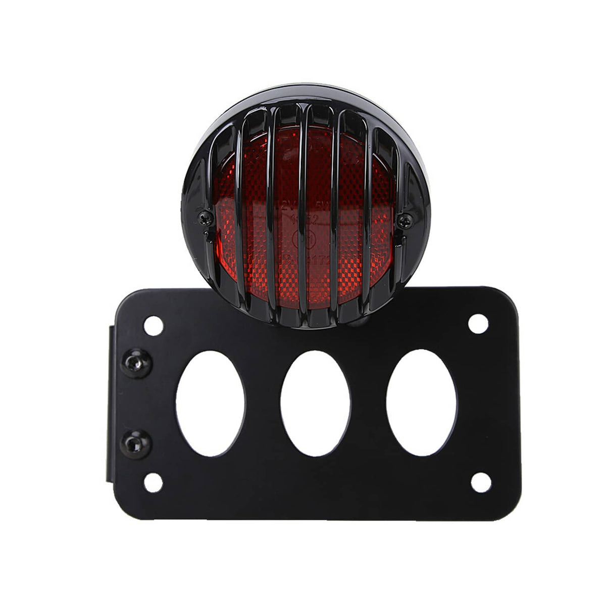 Solidspare Motorcycle LED Tail Brake Run Light Bracket For Harley Sportster Chopper Bobber