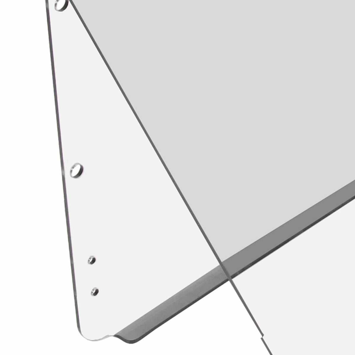 Solidspare Clear Foldable Windshield For Golf Cart Part For EZGO RXV 2008-Now Gas Electric