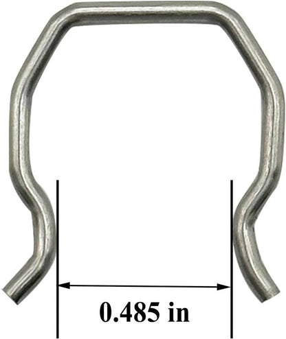 Solid Spare 8X Fuel Injector Connector Clip For 2003-2010 Ford 6.0L Powerstroke Diesel F250