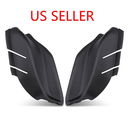 Solid Spare For Jeep Compass 2018-2025 Left & Right Cowl Side Panel Trims Black
