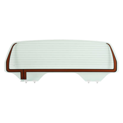 Solid Spare For 2007-21 Toyota Tundra 4Dr Crew Cab Rear Heated Window Glass Power Drop Down