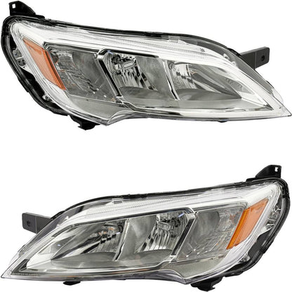 Solidspare Left+Right Side Headlight Halogen For 2023-2026 Dodge Ram Promaster 1500 2500