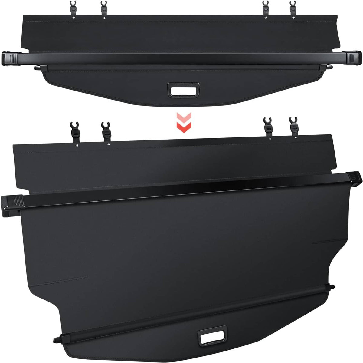 Solidspare Trunk Cargo Cover for Chevy Chevrolet Equinox GMC Terrain 18-25 Retractable Rear